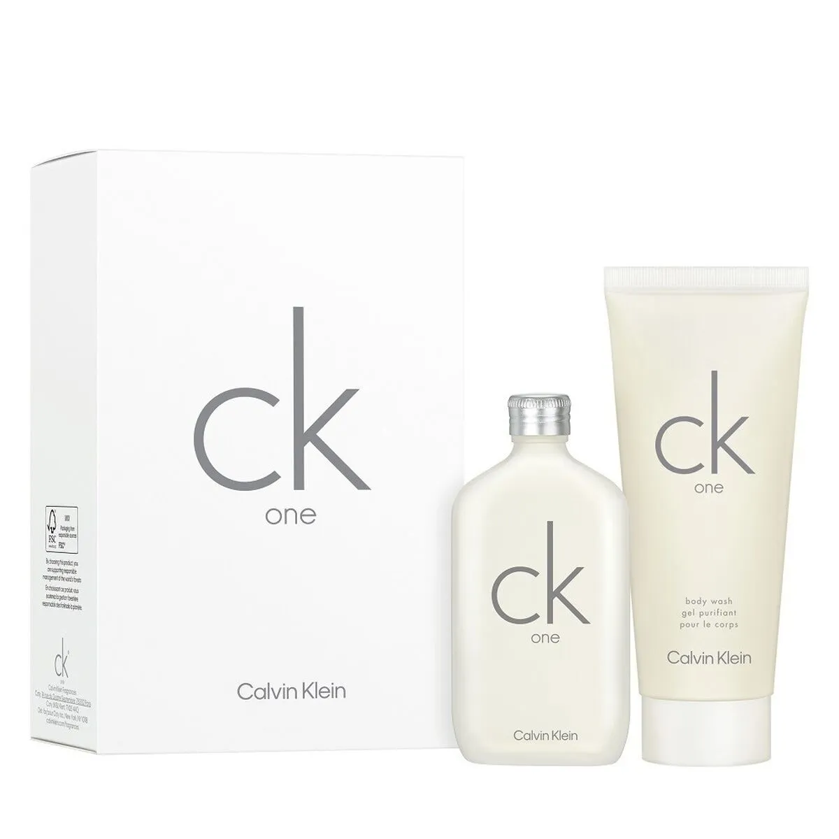 Cofanetto Profumo Unisex Calvin Klein   Ck One 2 Pezzi