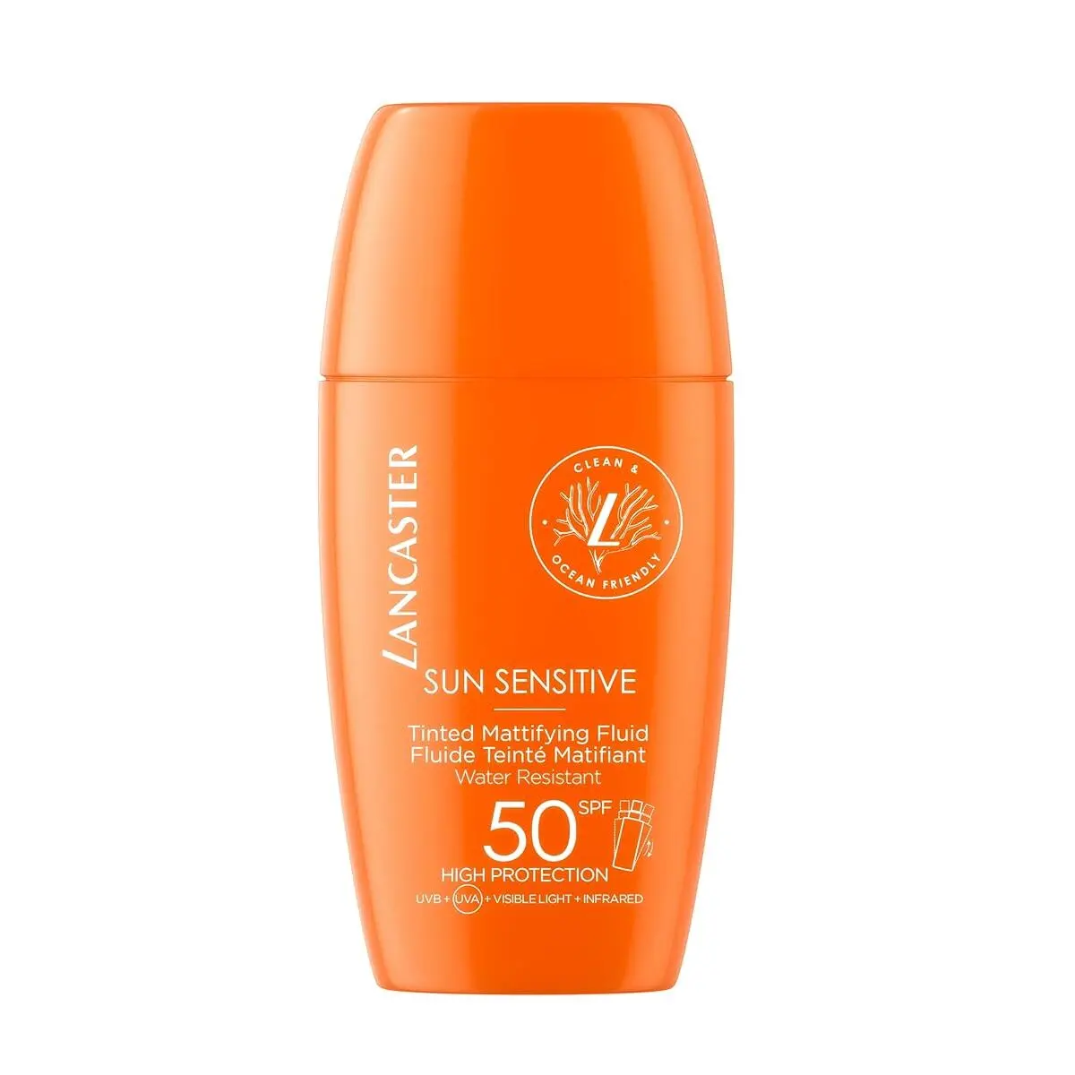 Protezione Solare Lancaster Sensitive Tinted Mattifying Spf 50 30 ml 50 ml