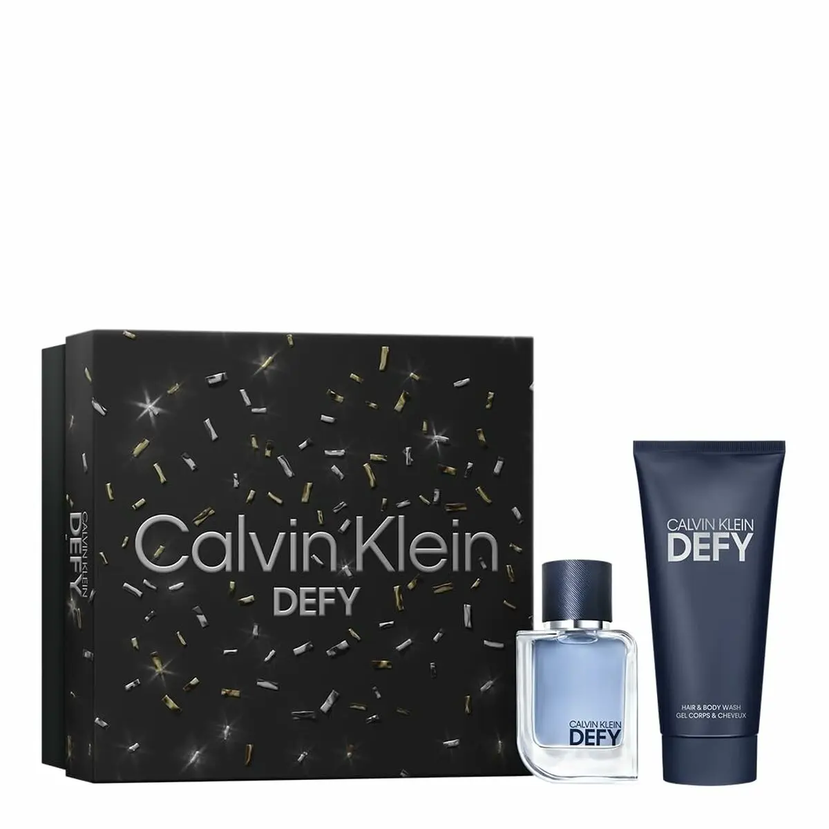 Cofanetto Profumo Uomo Calvin Klein EDT Defy 2 Pezzi