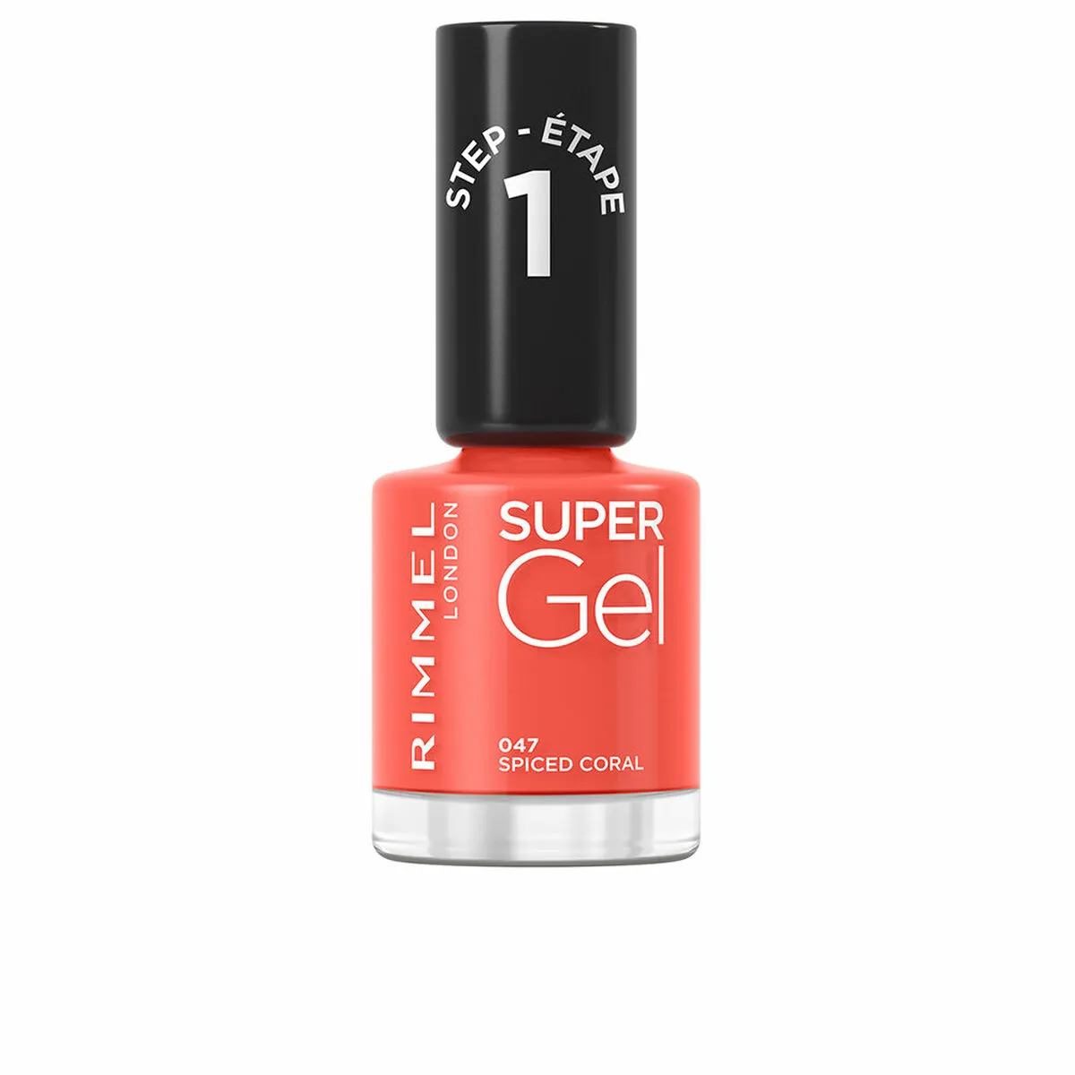 smalto Rimmel London Super Gel Nº 047 Spiced coral 12 ml