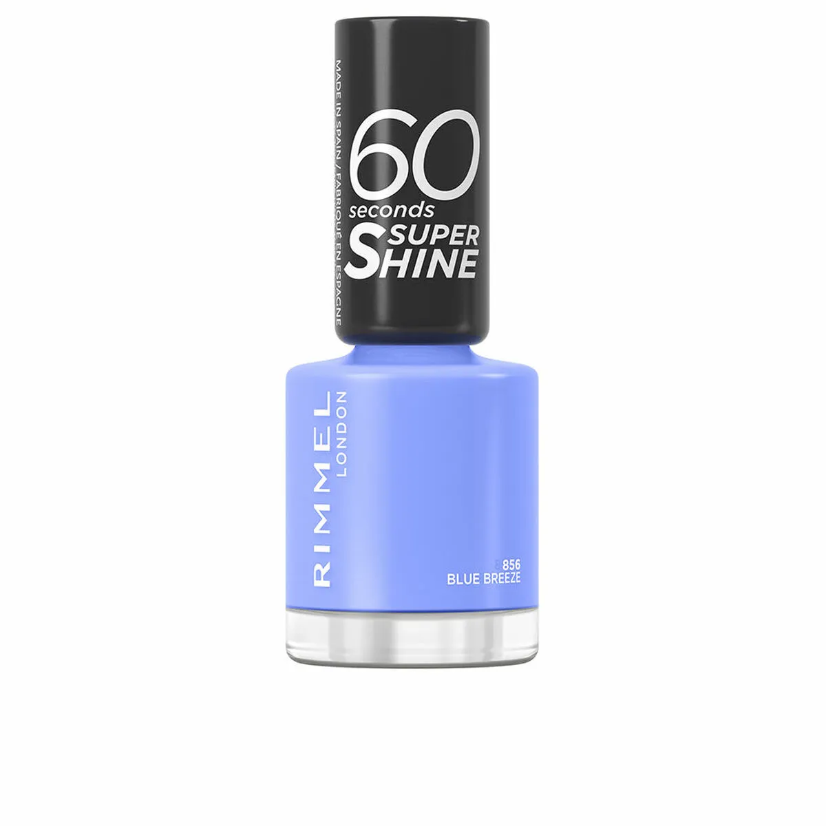 smalto Rimmel London 60 Seconds Super Shine Nº 856 Blue breeze 8 ml