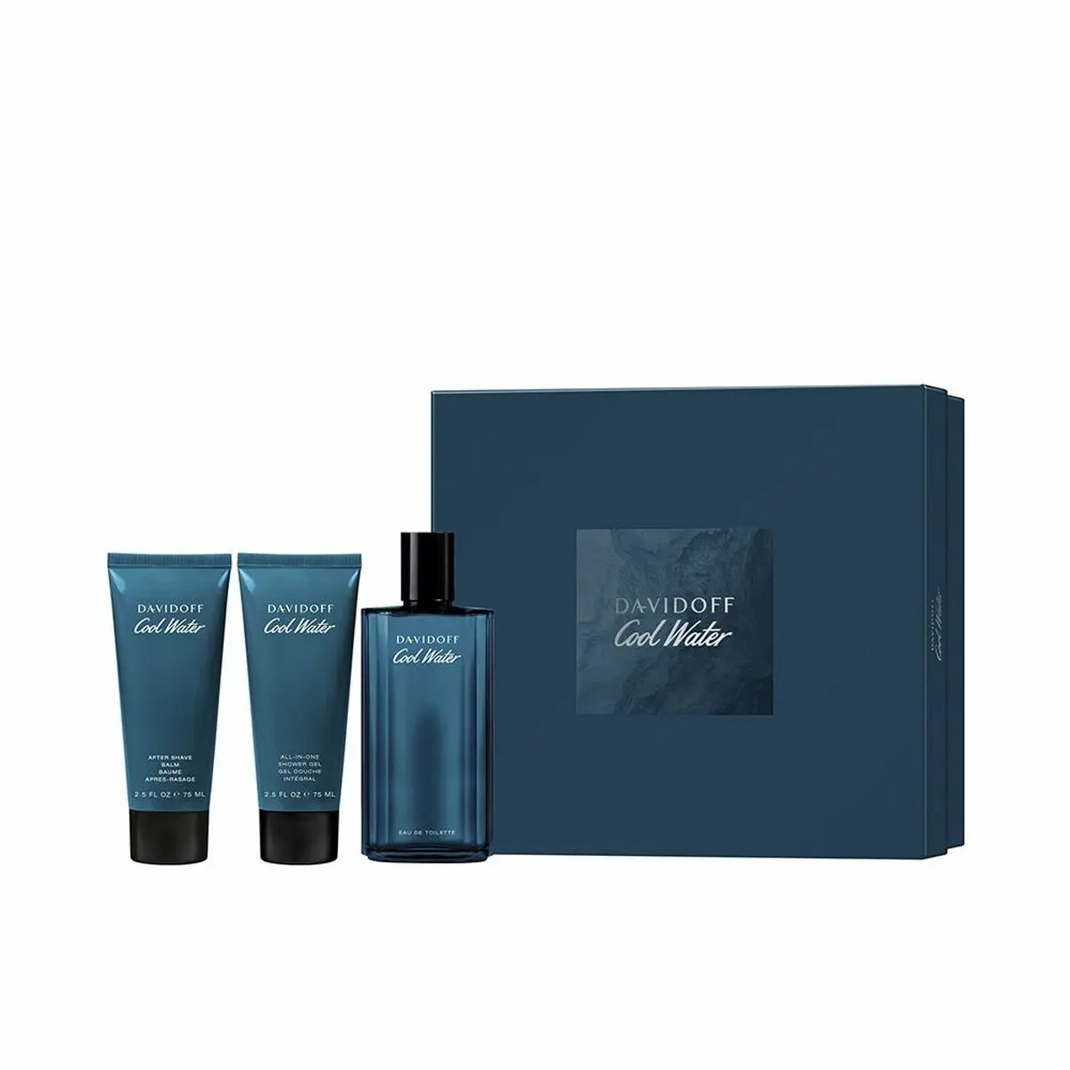 Cofanetto Profumo Uomo Davidoff EDT 3 Pezzi