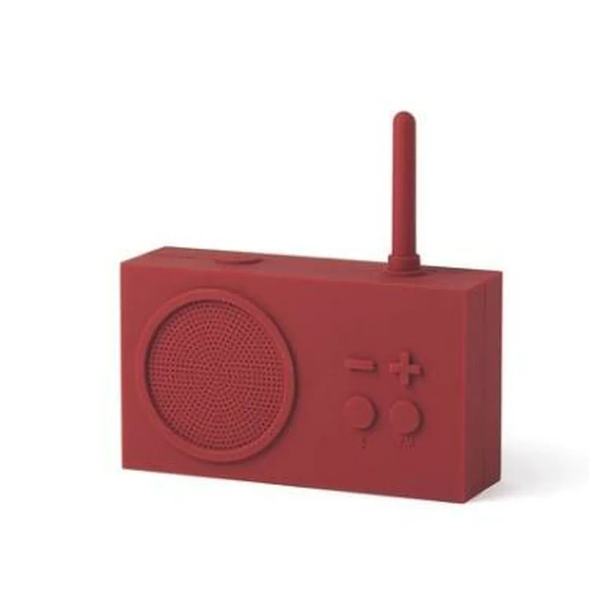 Altoparlante Bluetooth Portatile Lexon TYKHO-3 Rosso Scuro Radio FM