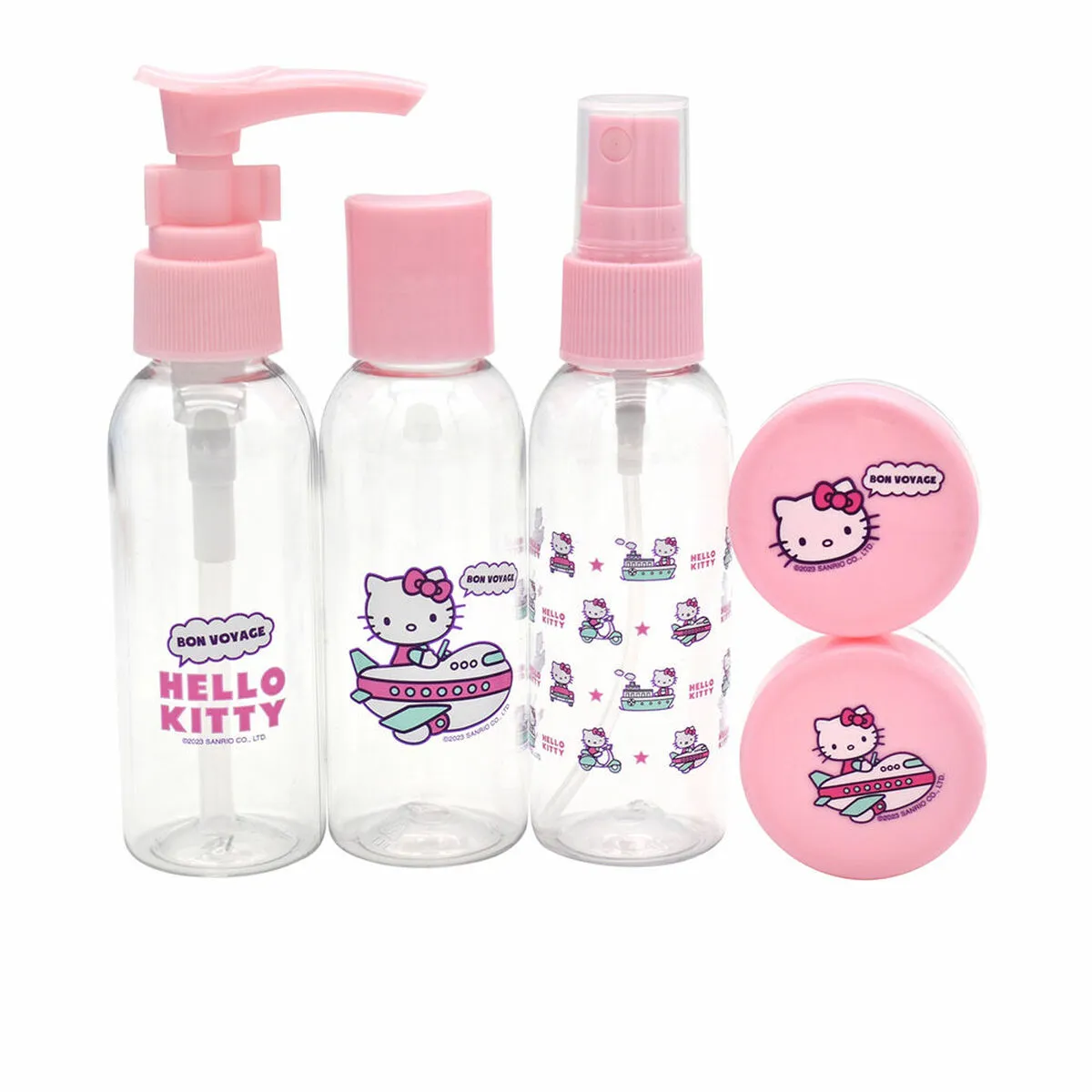 Set da Viaggio Hello Kitty   Per bambini 5 Pezzi