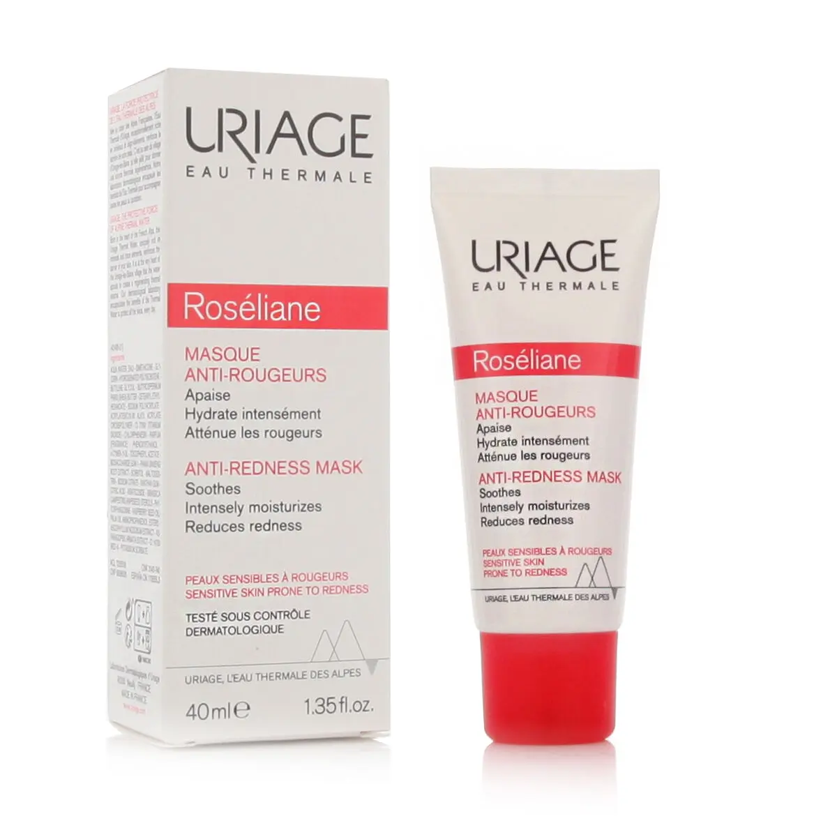 Trattamento Anti-rossore Uriage Roséliane Maschera 40 ml