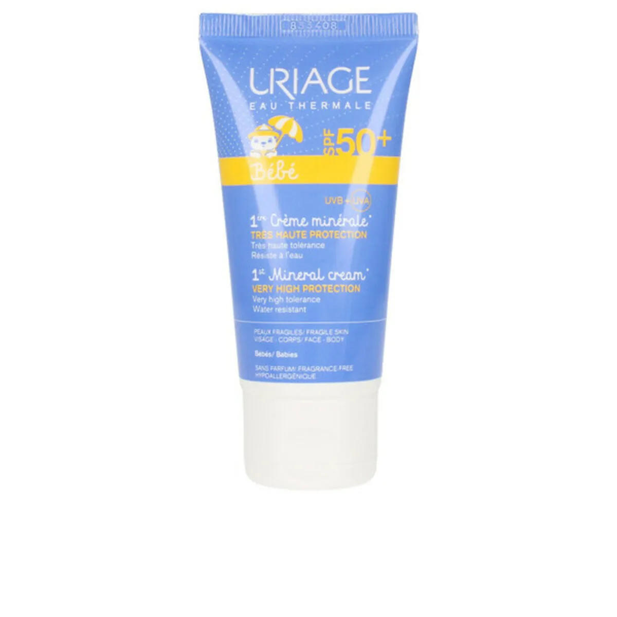 Protezione Solare Per Bambini Sun Baby Mineral Uriage Era Spf 50+ SPF 50+ 50 ml