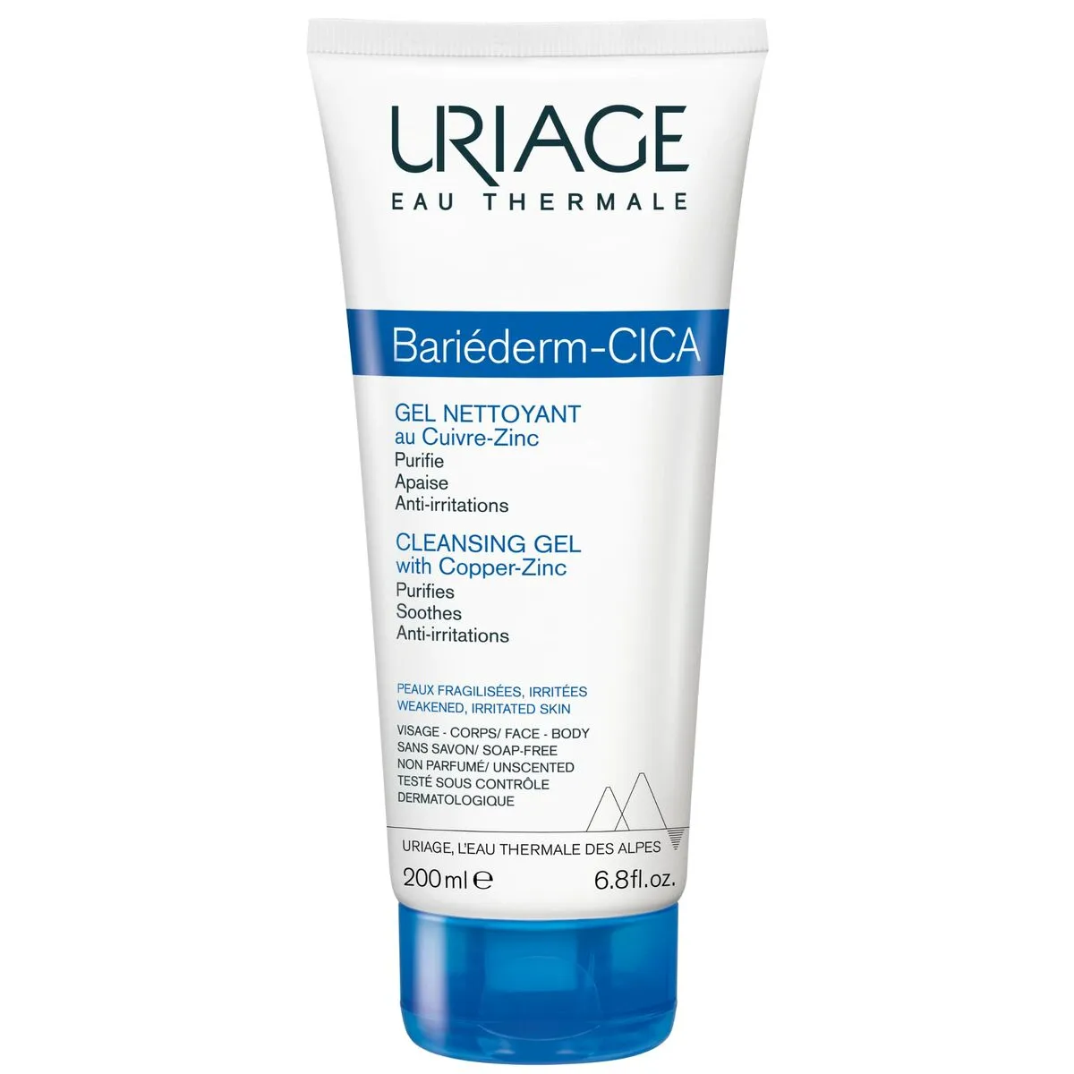 Gel Detergente Uriage Bariéderm-CICA (200 ml)