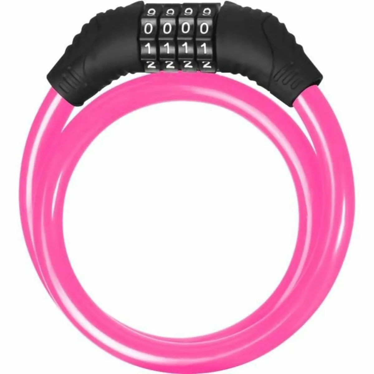 Lucchetto a combinazione Beeper Rosa 60 cm