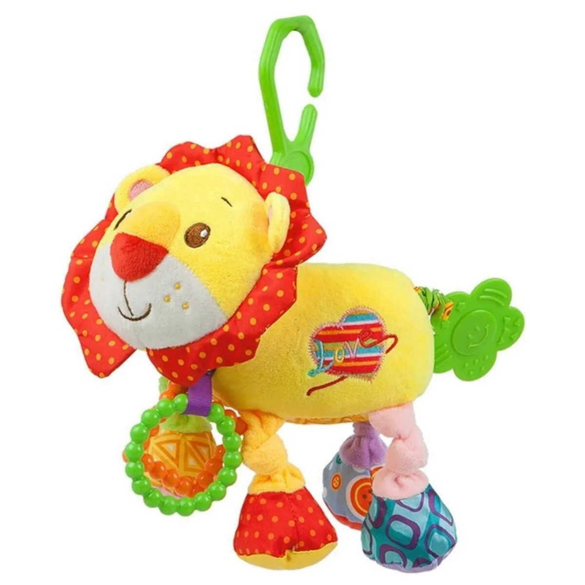 Peluche di Attività con Vibrazione Nenikos 112207 Poliestere Multicolore animali