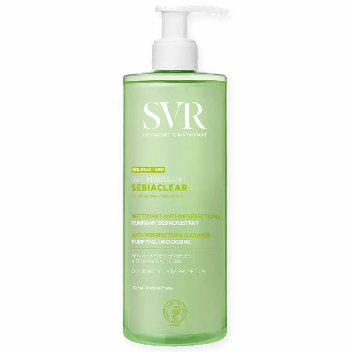 Gel Detergente Viso SVR Sebiaclear