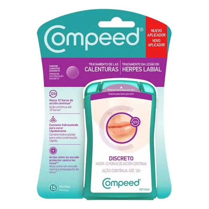 Cerotti per Herpes Labiale Compeed Calenturas (15 uds)