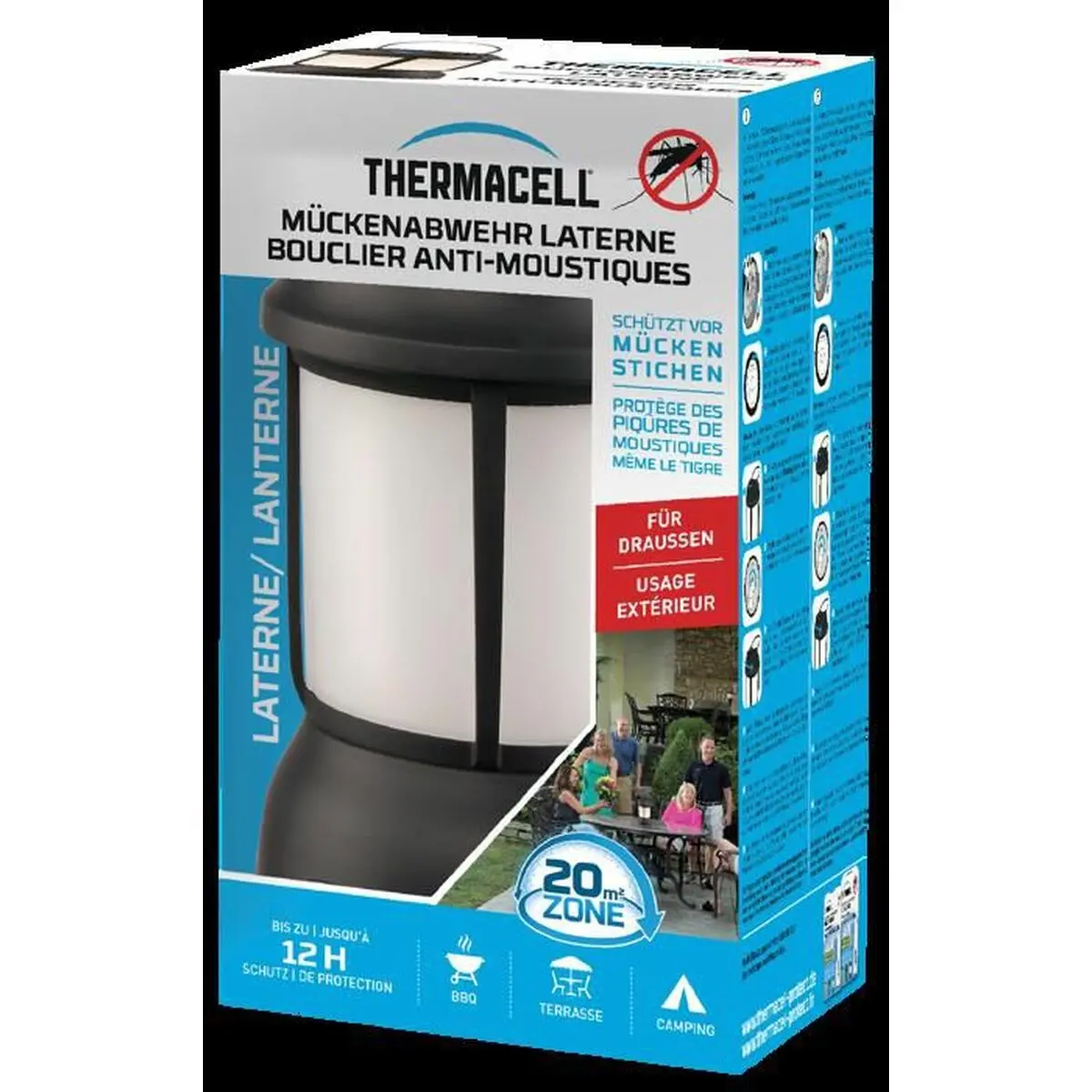 Repellente per le zanzare THERMACELL SB-86601350 Nero