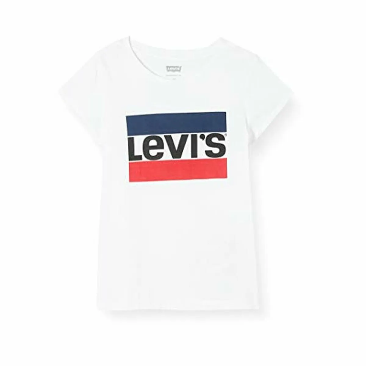 Maglia a Maniche Corte Bambino Levi's E4900 Bianco