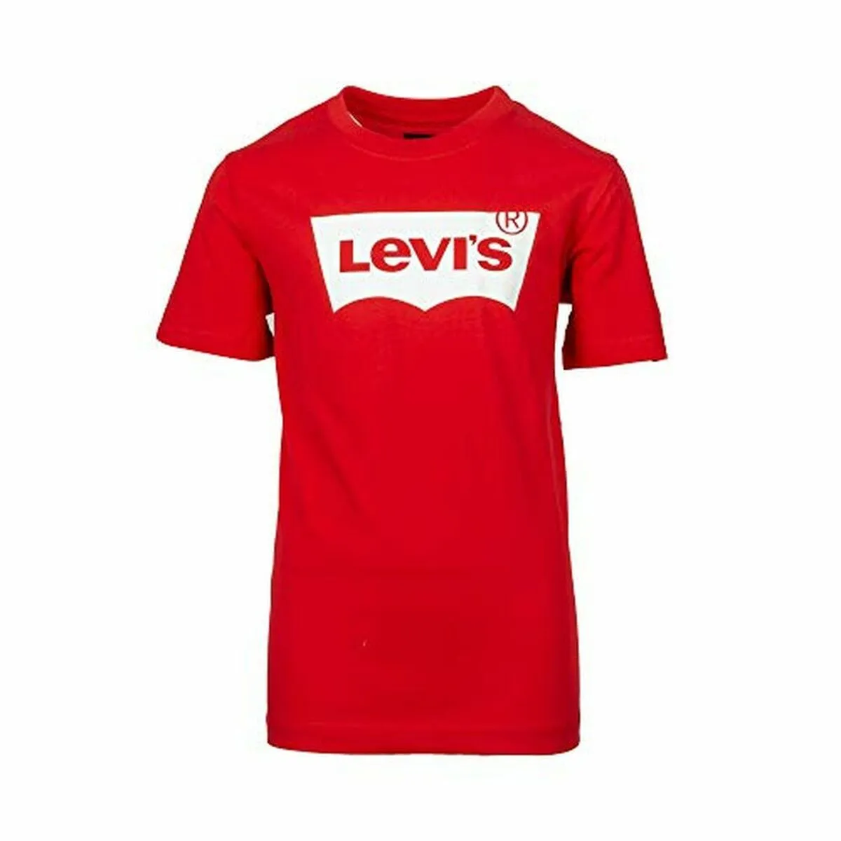 Maglia a Maniche Corte per Bambini Batwing Levi's 8157 Rosso