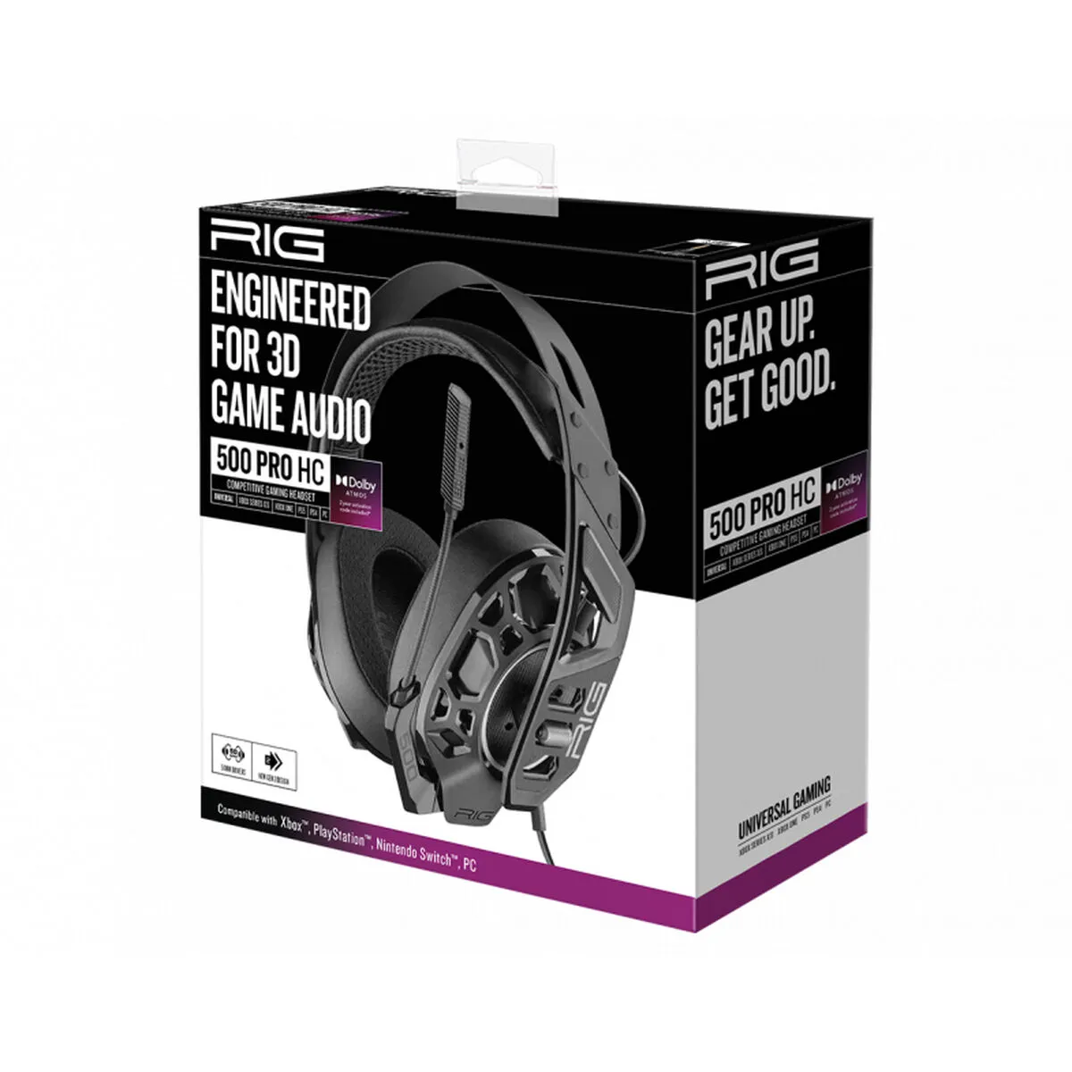 Auricolari con Microfono Gaming Nacon RIG 500 PRO HC GEN2