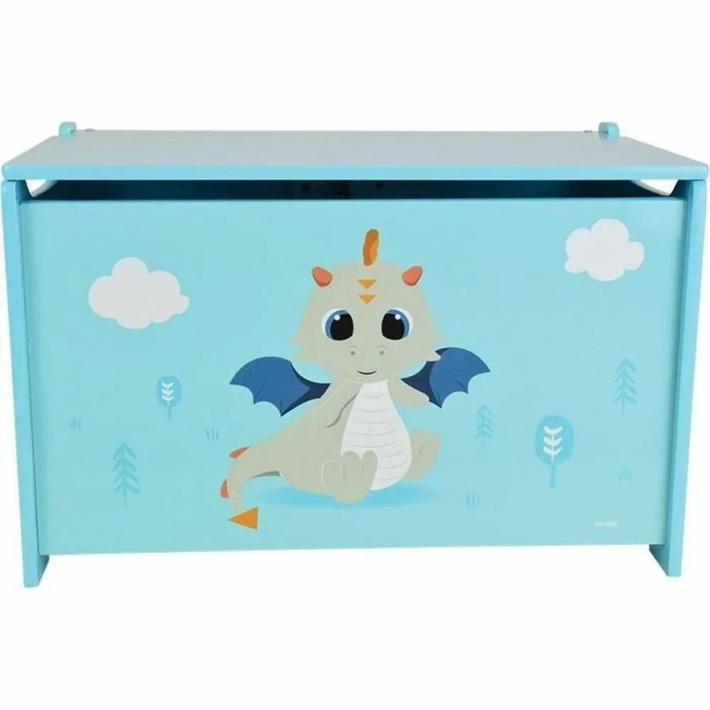 Baule Fun House LEON THE DRAGON Legno 40 x 58 x 36 cm