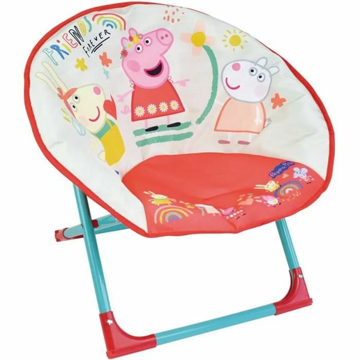 Sedia per Bambini Fun House Peppa Pig Pieghevole