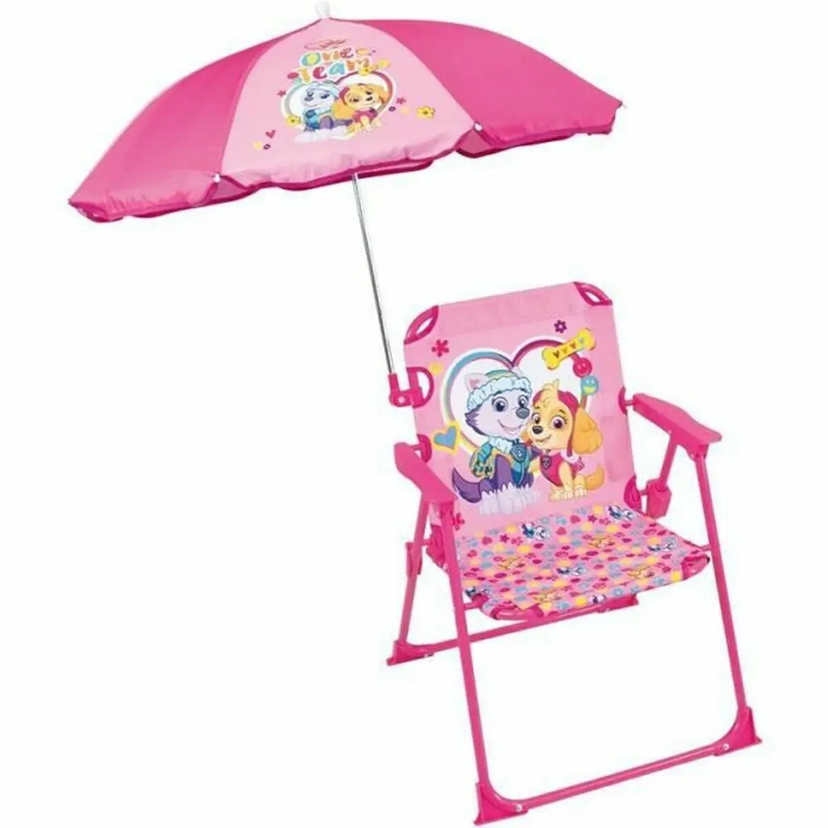 Sedia da Spiaggia Fun House PAT'PATROUILLE 65 cm Rosa