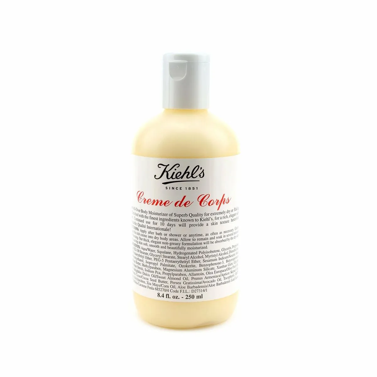 Crema Corpo Idratante Kiehl's Burro Di Cacao 250 ml