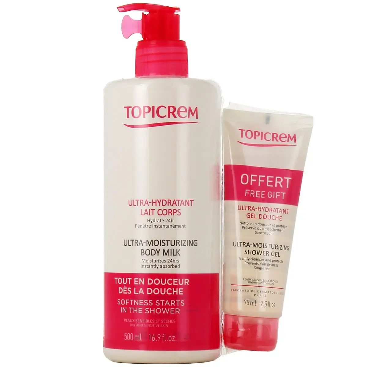 Set Cosmetica Topicrem Ultra Hydratant 2 Pezzi