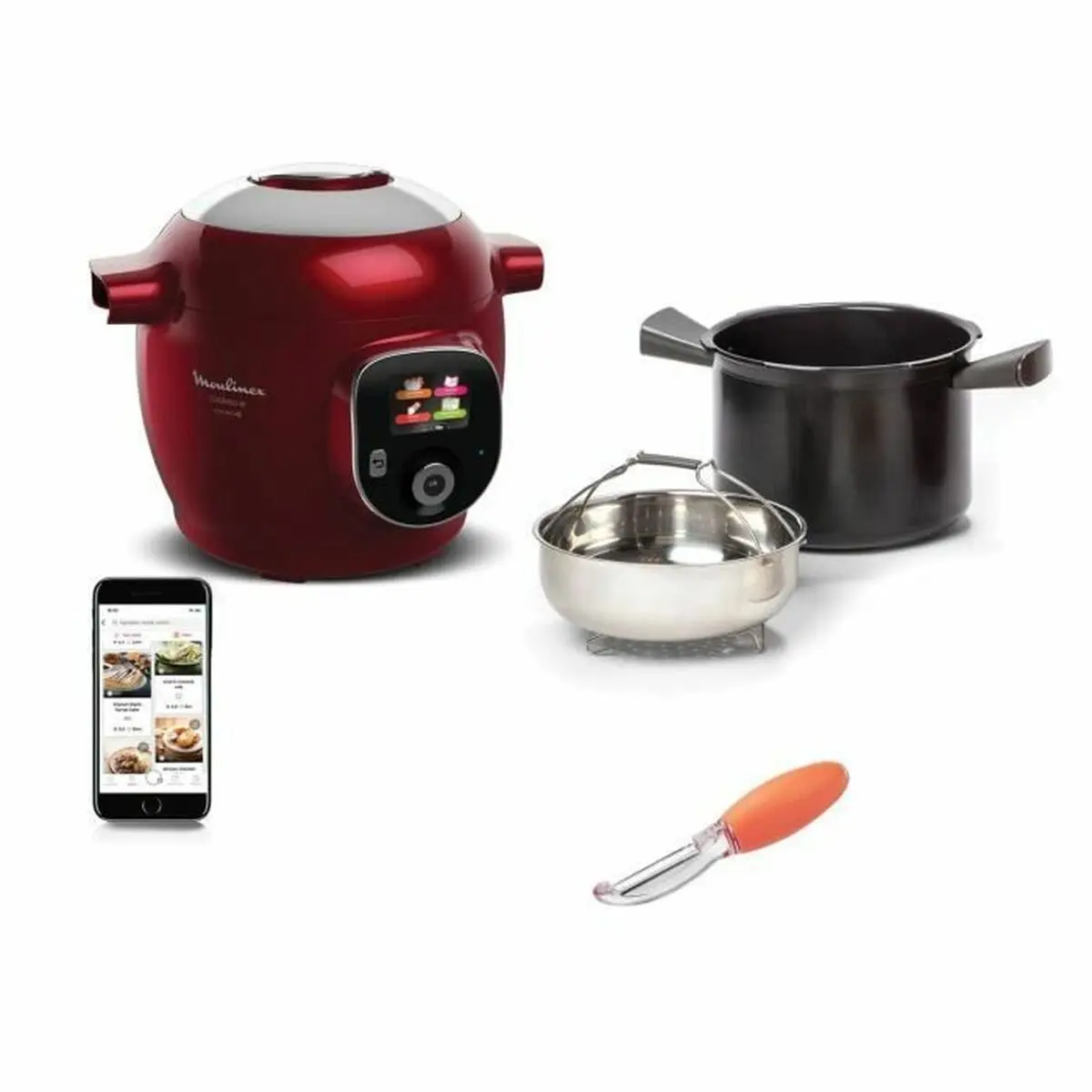 Robot da Cucina Moulinex COOKEO+ CONNECT YY5153FC	 1600 W 6 L