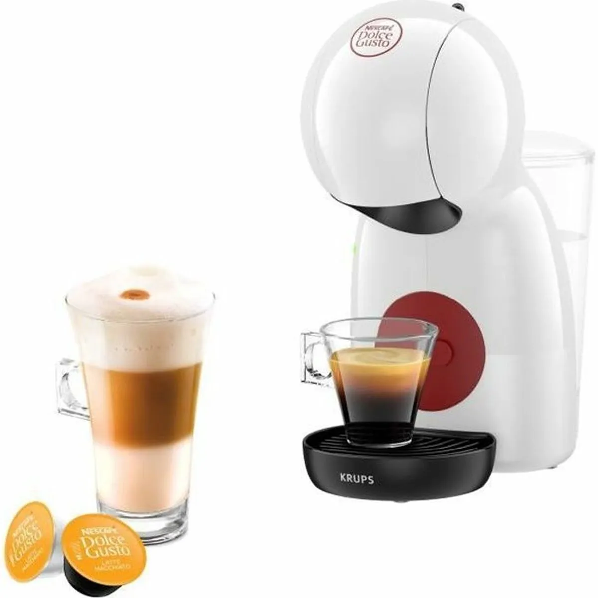 Caffettiera con Capsule Krups YY5218FD