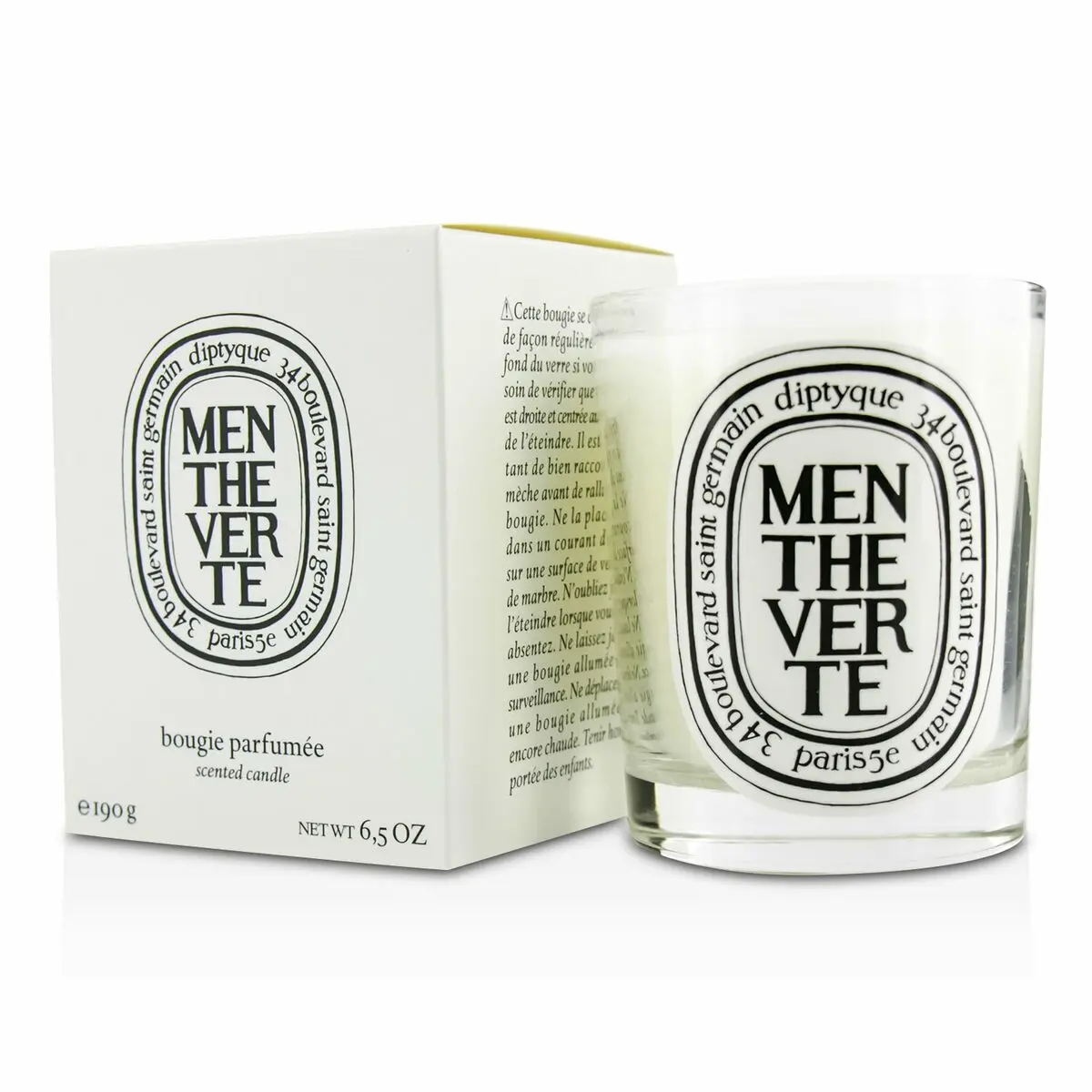 Candela Profumata Diptyque Menthe Verte 190 g