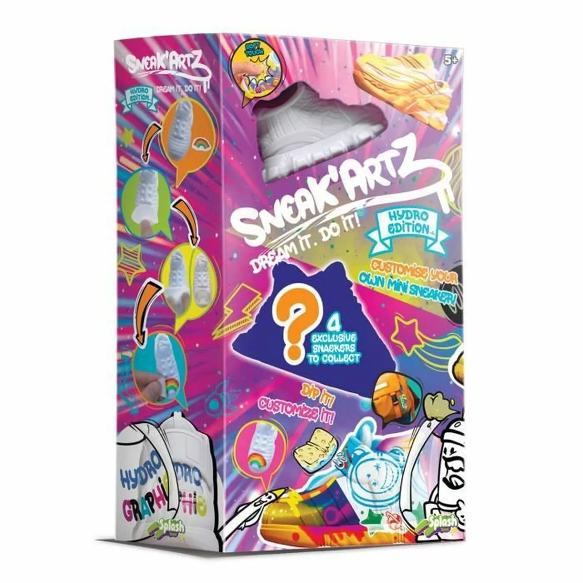 Gioco Fai-da-te Splash Toys Sneak'Artz Deluxe Personalizzato