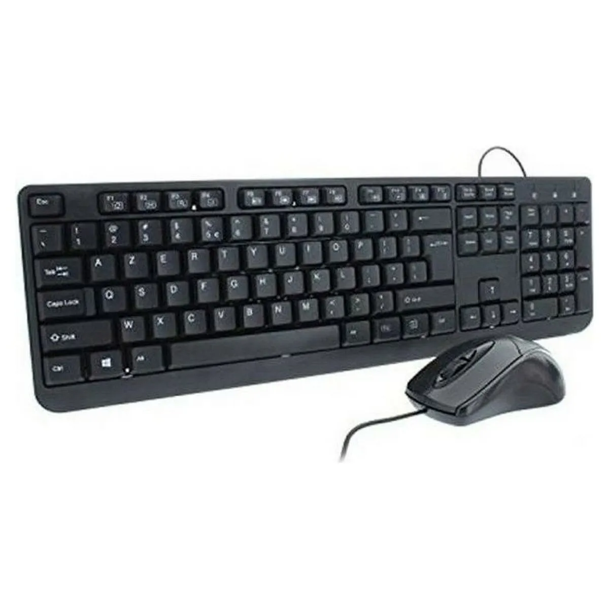 Tastiera e Mouse Mobility Lab ML309415 AZERTY Nero