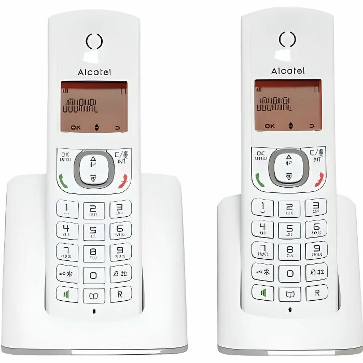 Telefono Senza Fili Alcatel 3700601417036 Grigio Bianco/Grigio