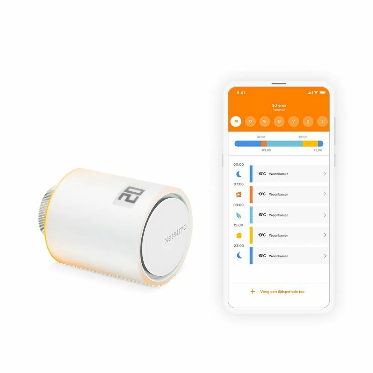 Termostato Netatmo NAV-EN Bianco