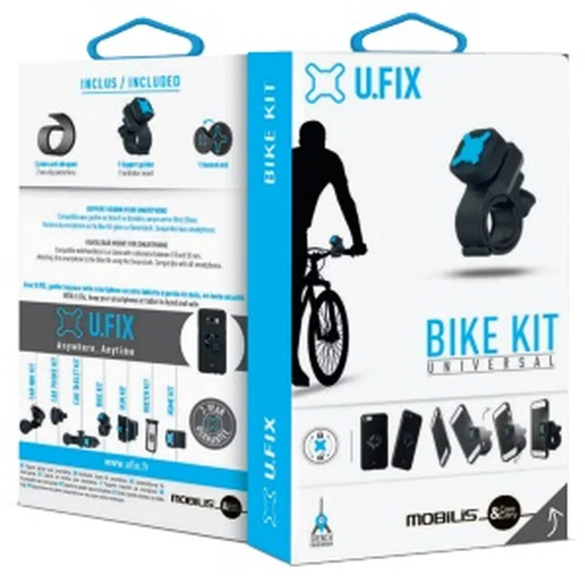 Supporto Universale per Smartphone per Biciclette Mobilis 044002