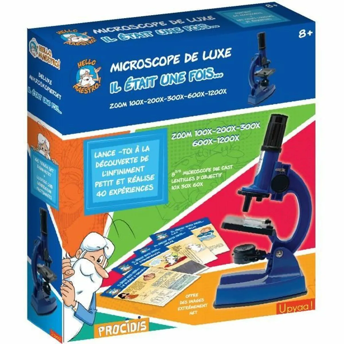 Gioco di Scienza Hello Maestro! Microscope  de luxe