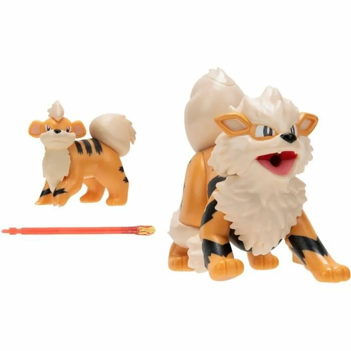 Personaggi d'Azione Pokémon Evolution Pack - Growlithe & Arcanine