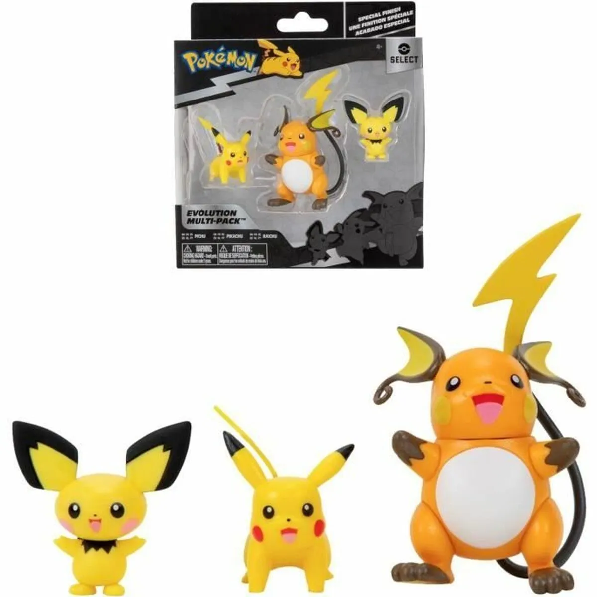 Set di Cifre Pokémon Evolution Multi-Pack: Pikachu