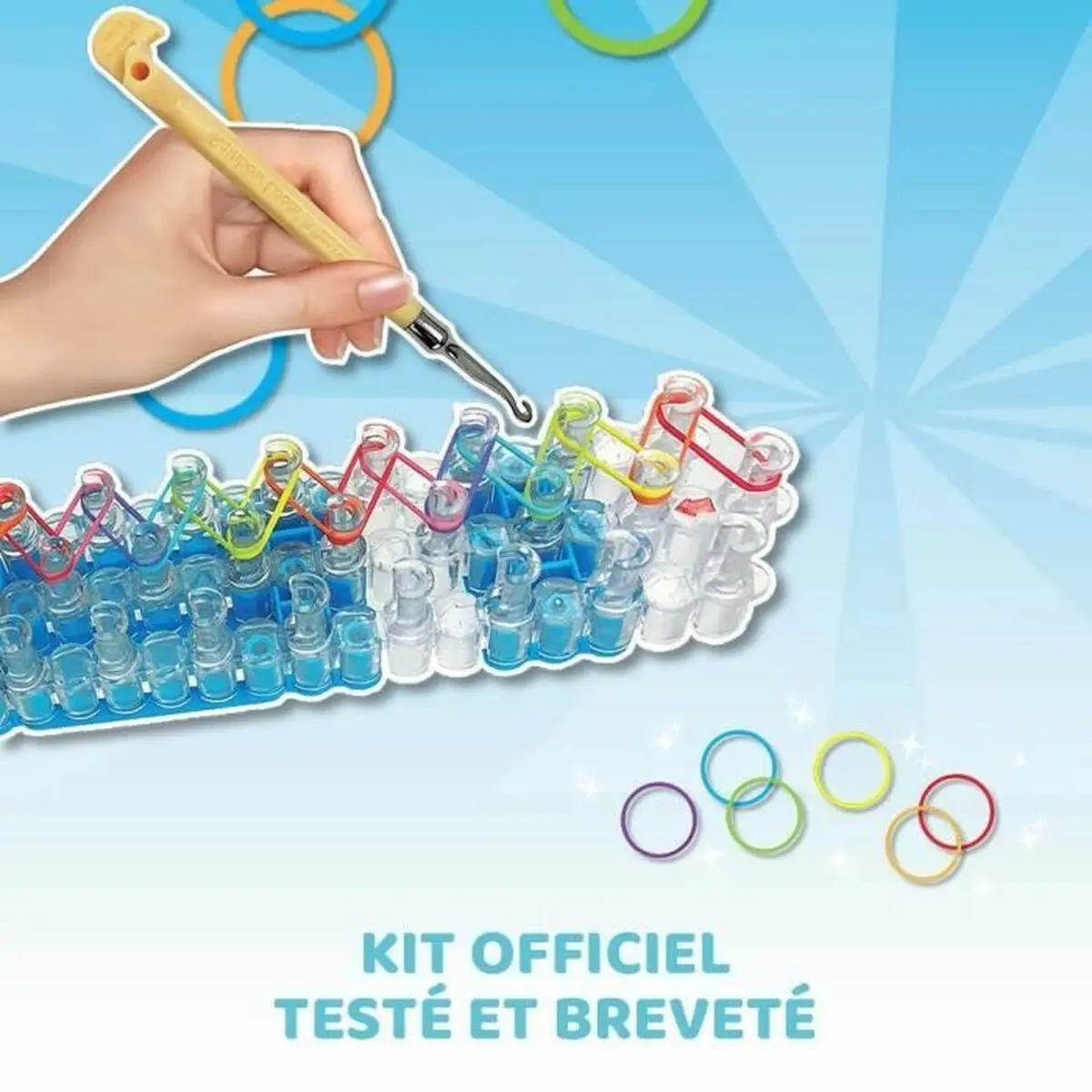 Kit per Creare Braccialetti Bandai Rainbow Moon Plastica