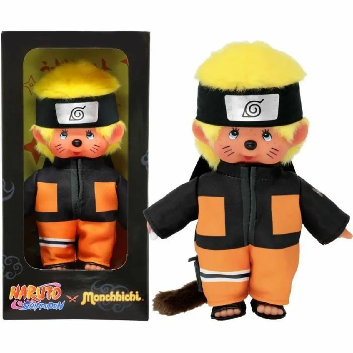 Peluche Bandai Monchhichi Naruto