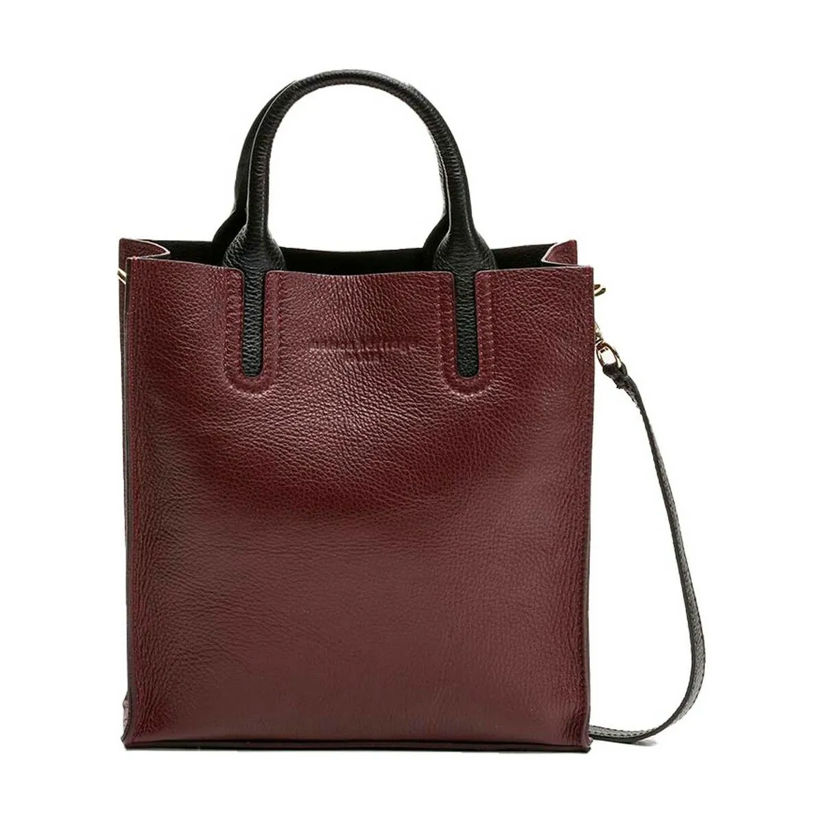 Borsa Donna Maison Heritage TENA-BORDEAUX Rosso (25 x 28 x 10 cm)