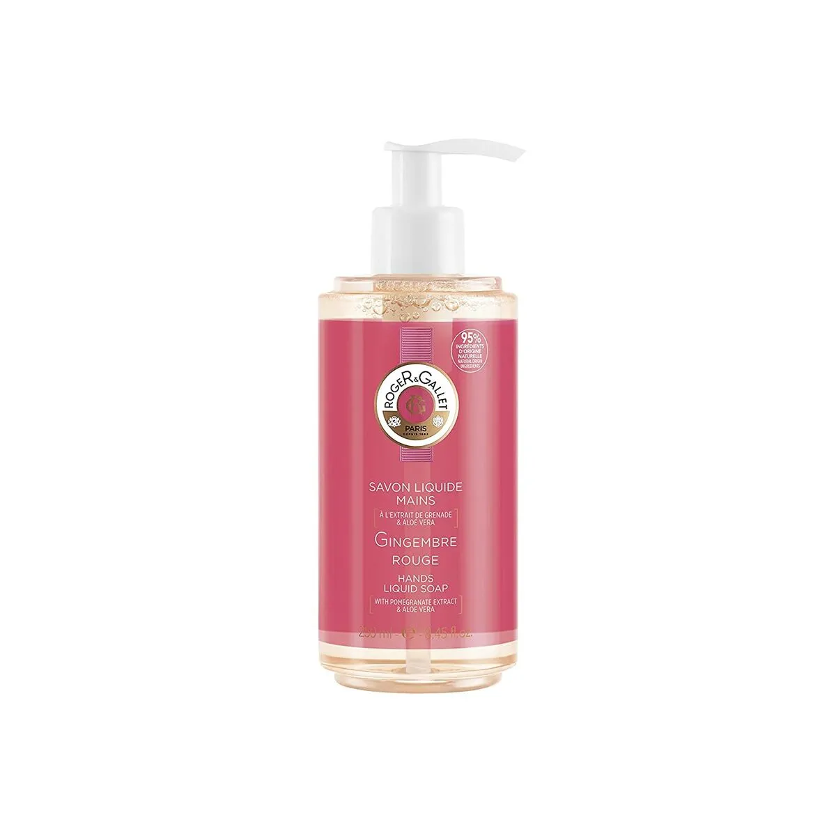 Sapone Liquido Mani con Dosatore Roger & Gallet Gingembre Rouge 250 ml