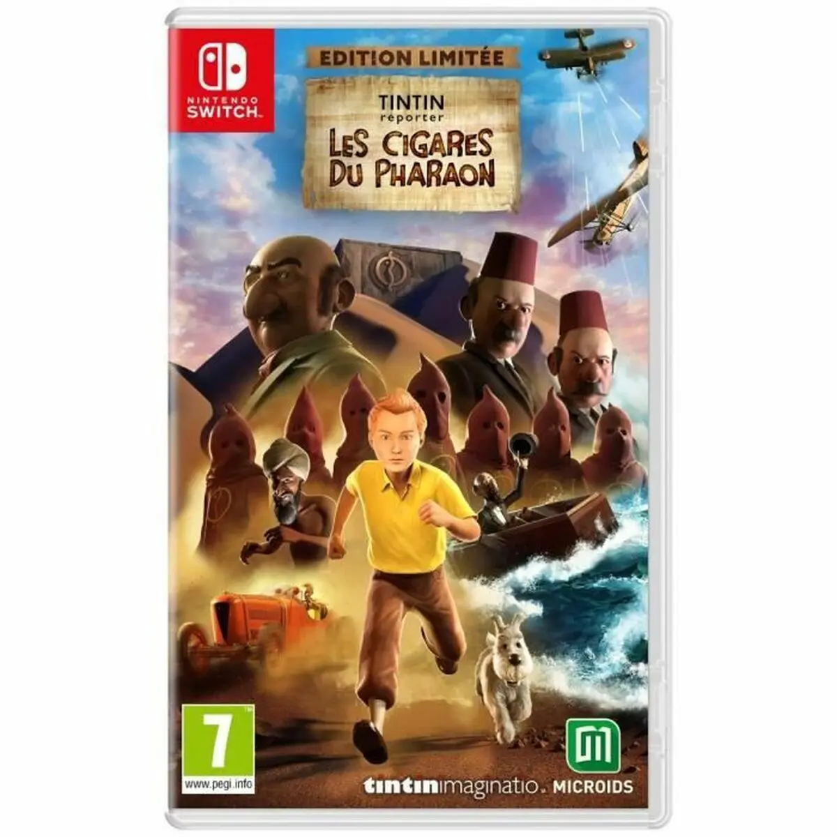 Videogioco per Switch Microids Tintin Reporter : Les Cigares du Pharaon