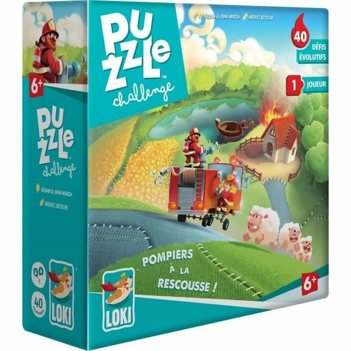 Puzzle Iello Pompiers à la Rescousse (FR)