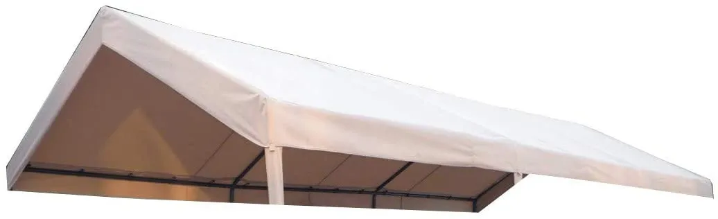 RICAMBIO TOP COPERTURA ECRU 3X6 PER GAZEBO CAR PORT MAGNUM SPALMATO PVC 260G/MQ