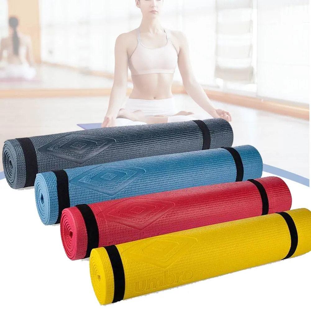 Tappetino Yoga Antiscivolo 175 x 60 cm Ideale x Palestra Umbro 4 colori assortiti