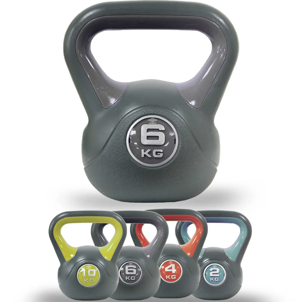 Kettlebell Esercizio Fisico Fitness Peso in Ghisa da 6 kg Impugnatura Ergonomica