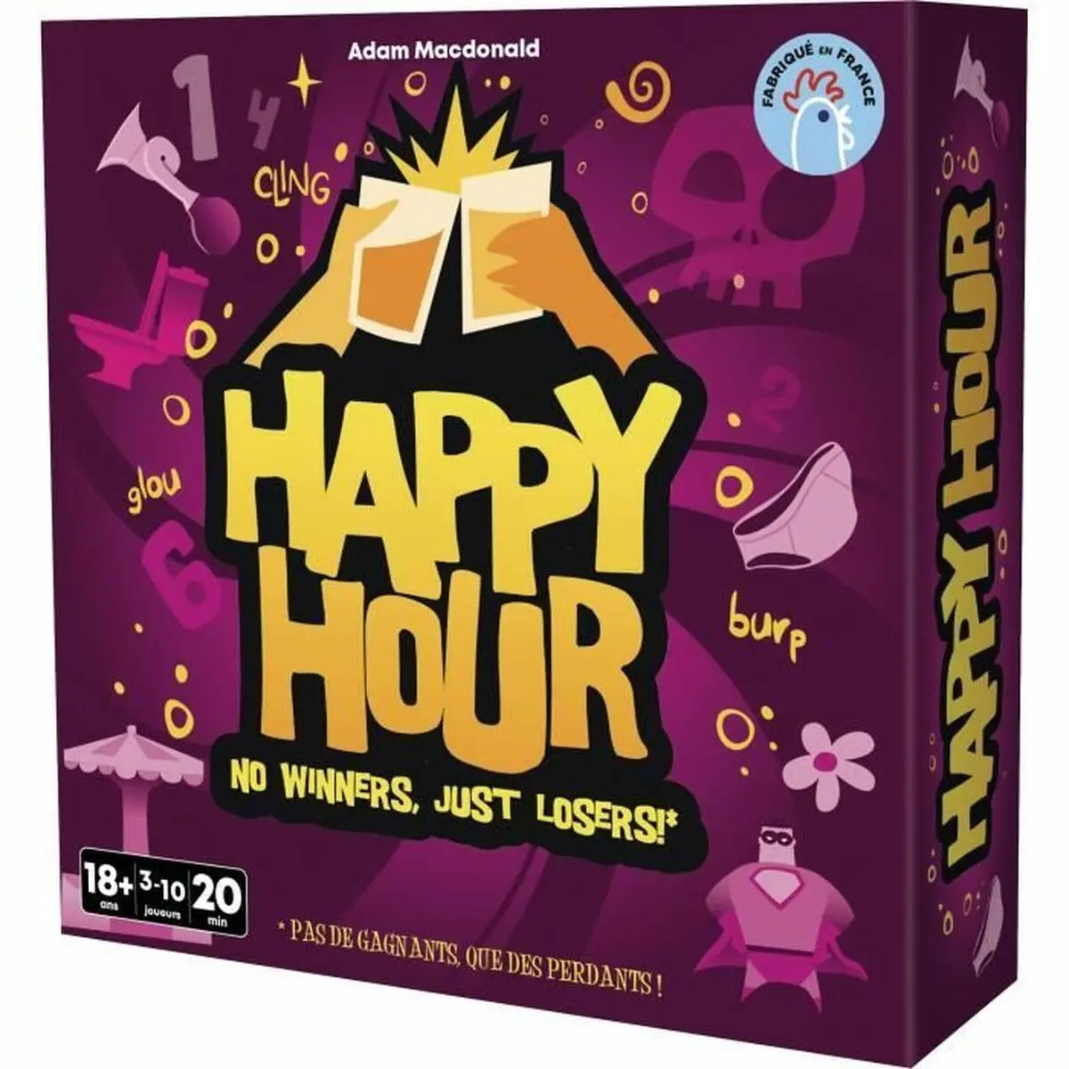 Gioco da Tavolo Asmodee Happy Hour (FR)