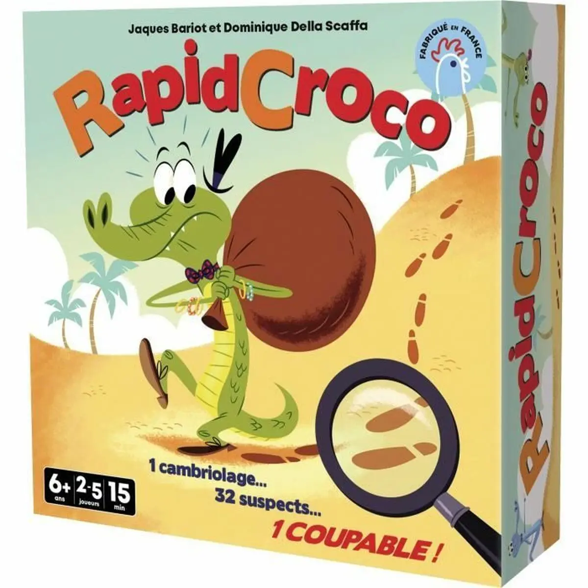 Gioco da Tavolo Asmodee RapidCroco (FR)