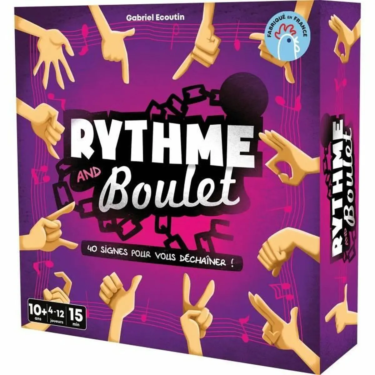 Gioco da Tavolo Asmodee Rythme and Boulet (FR)