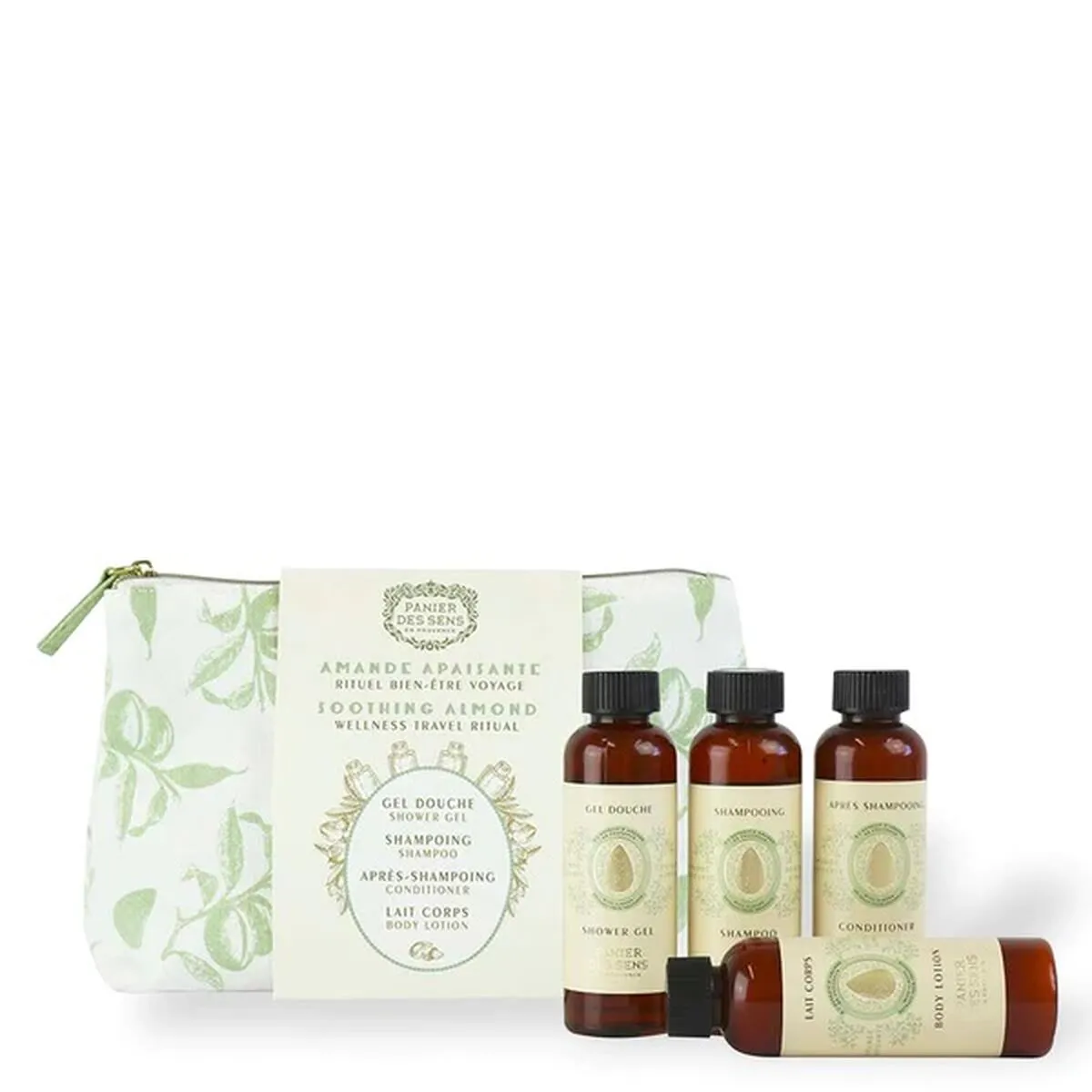 Set da Bagno Panier des Sens Soothing Almond 5 Pezzi