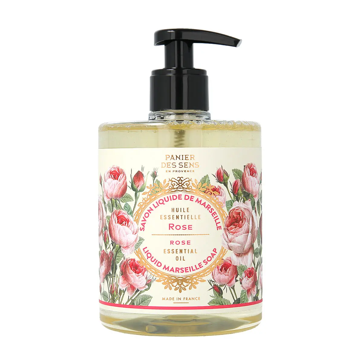 Sapone per le Mani Panier des Sens Rose 500 ml