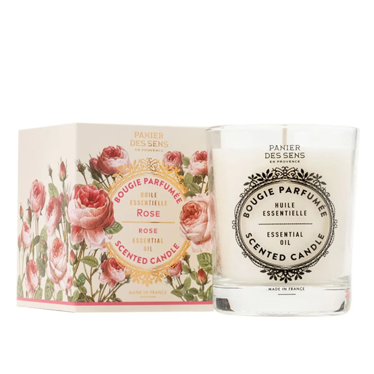 Candela Profumata Panier des Sens Rose (180 ml)